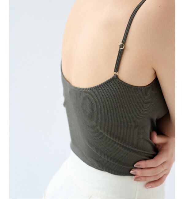 EMILYWEEK「シルクテレコリブブラキャミソール」|インナー|