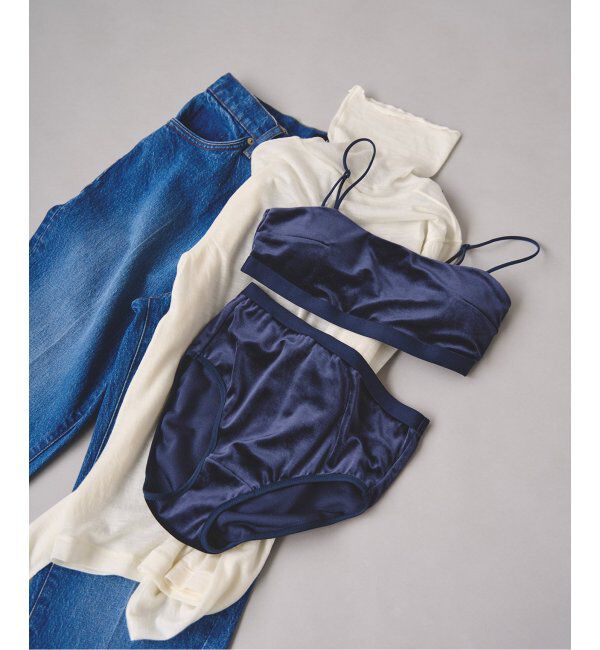 EMILYWEEK「ベロアショーツ」|インナー|