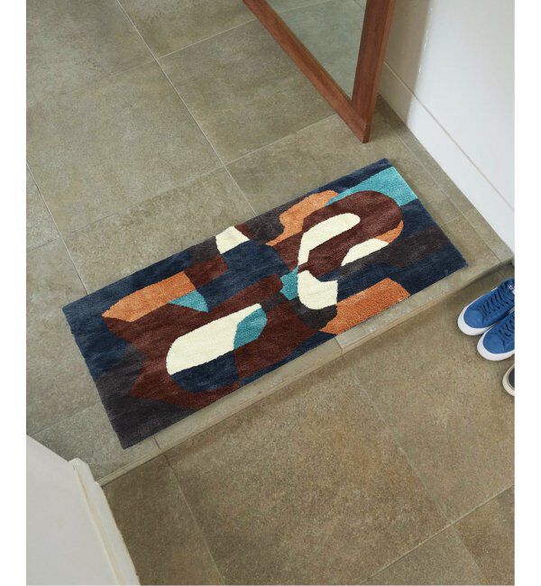 journal standard Furniture「PICFAIR RUG 50x120　ピクフェアラグ」|その他|ネイビー