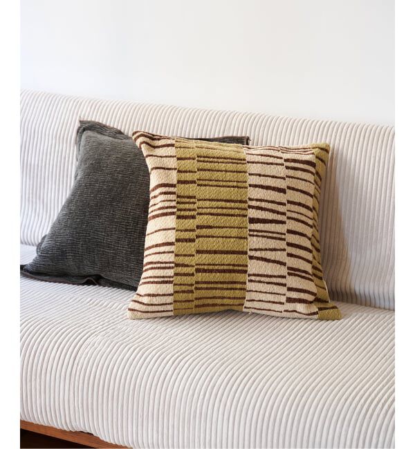 journal standard Furniture「《予約》CALVINIA CUSHION　クッションカバー 45cm」|クッション・クッションカバー|グリーン