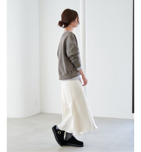 IENA「ピグメントスウェットプルオーバー」|スウェット・ジャージ|