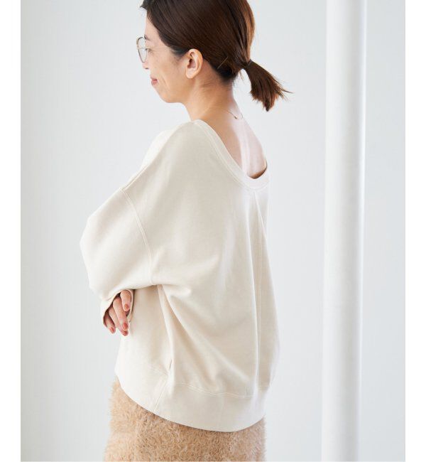 IENA「ピグメントスウェットプルオーバー」|スウェット・ジャージ|