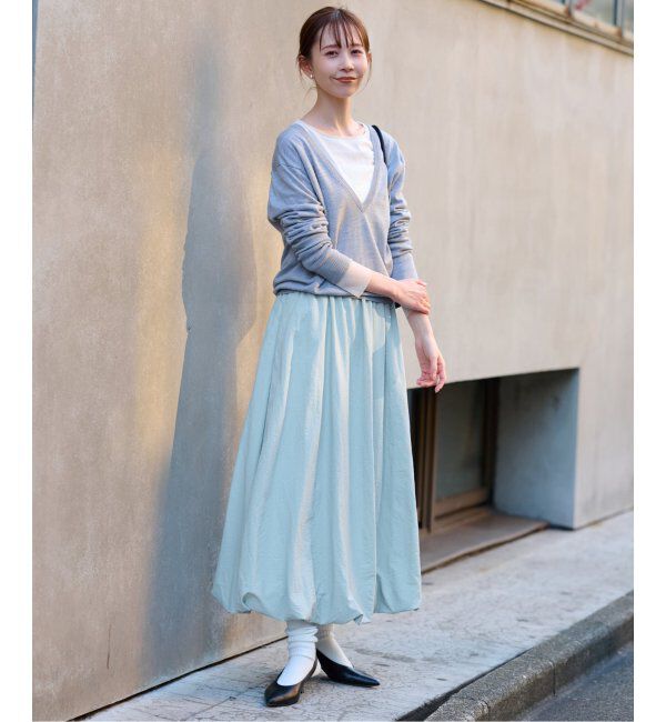 SLOBE IENA「バルーンイージースカート」|スカート|