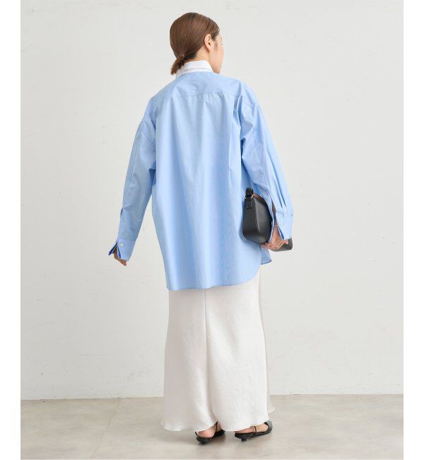 IENA「《追加11》ダブルサテンスカート」|スカート|