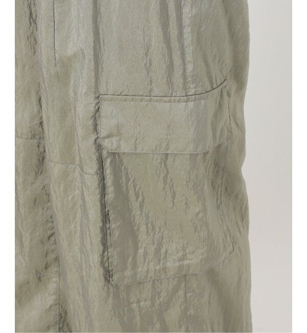IENA LA BOUCLE「IENA LA BOUCLE ナイロンシルクライトタフタカーゴパンツ」|カーゴ|