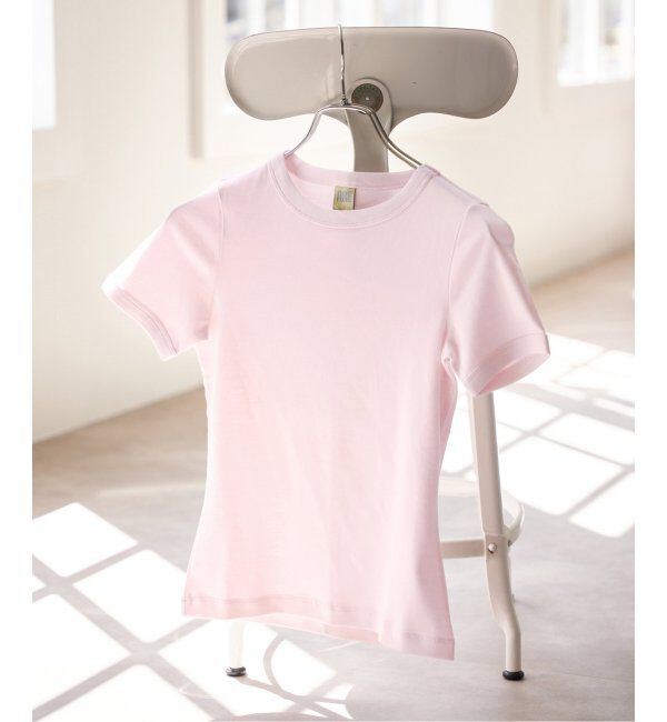 IENA「FLORE FLORE/フローレフローレ CAR TEE Tシャツ」|Tシャツ・カットソー|ピンク A