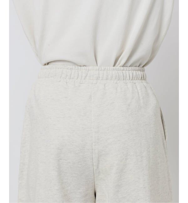 SLOBE IENA「《セットアップ対応可/予約》スウェットハーフパンツ」|その他|