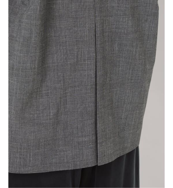 IENA LA BOUCLE「《予約》IENA LA BOUCLE グレンチェックダブルブレストジャケット」|テーラードジャケット|