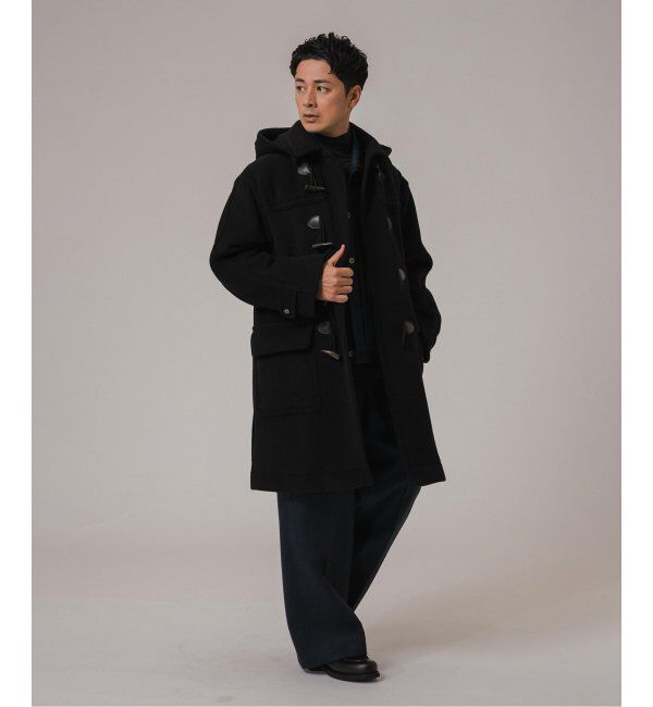 EDIFICE「INVERTERE(インバーティア) 別注 デタッチャブルヘリンボンダッフル」|ダッフルコート|