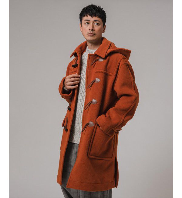 EDIFICE「INVERTERE(インバーティア) 別注 デタッチャブルヘリンボンダッフル」|ダッフルコート|