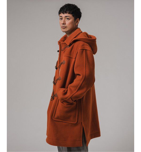 EDIFICE「INVERTERE(インバーティア) 別注 デタッチャブルヘリンボンダッフル」|ダッフルコート|