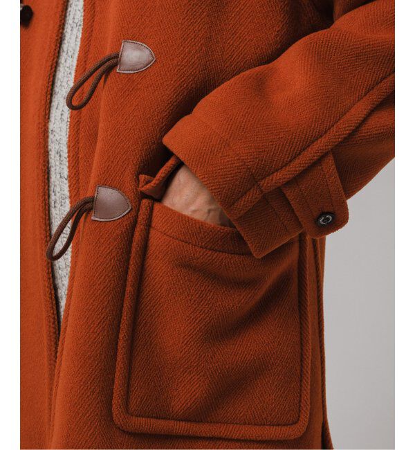 EDIFICE「INVERTERE(インバーティア) 別注 デタッチャブルヘリンボンダッフル」|ダッフルコート|