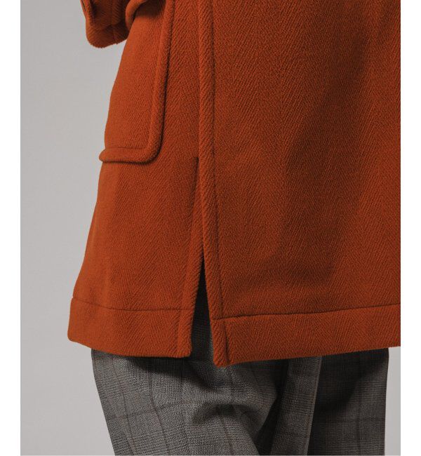 EDIFICE「INVERTERE(インバーティア) 別注 デタッチャブルヘリンボンダッフル」|ダッフルコート|