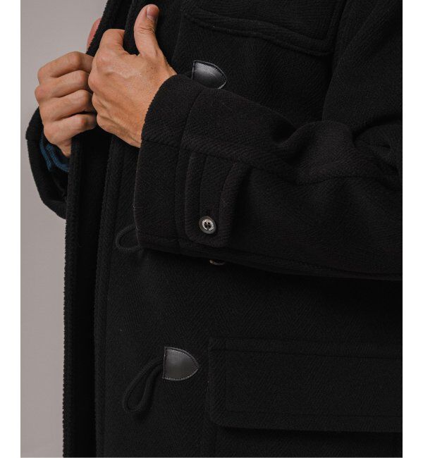 EDIFICE「INVERTERE(インバーティア) 別注 デタッチャブルヘリンボンダッフル」|ダッフルコート|