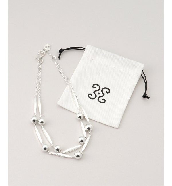 journal standard L'essage「【SAPIR BACHAR/サピア バシャール】SPIKE DOUBLE NECKLACE：ネックレス」|ネックレス|