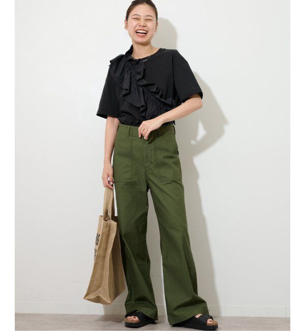 JOURNAL STANDARD relume「フリルパーツセットTシャツ」|Tシャツ・カットソー|