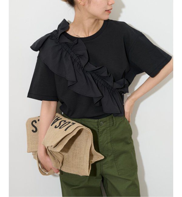 JOURNAL STANDARD relume「フリルパーツセットTシャツ」|Tシャツ・カットソー|