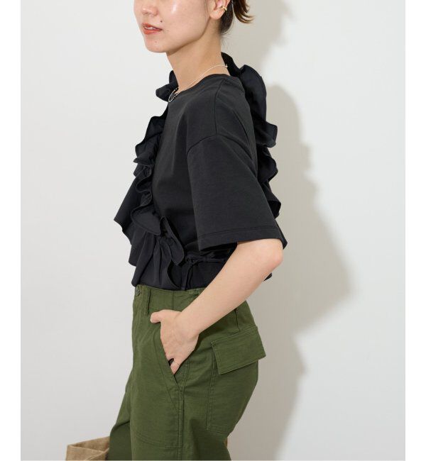 JOURNAL STANDARD relume「フリルパーツセットTシャツ」|Tシャツ・カットソー|