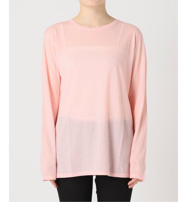 JOURNAL STANDARD「《追加3》クルーネックシアーロングTシャツ」|Tシャツ・カットソー|