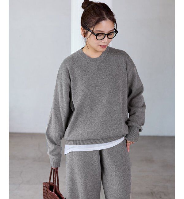 JOURNAL STANDARD「《WEB限定追加2》ウォッシャブルTEXBRIDクループルオーバー」|ニット・セーター|