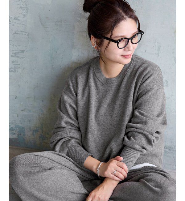 JOURNAL STANDARD「《WEB限定追加2》ウォッシャブルTEXBRIDクループルオーバー」|ニット・セーター|
