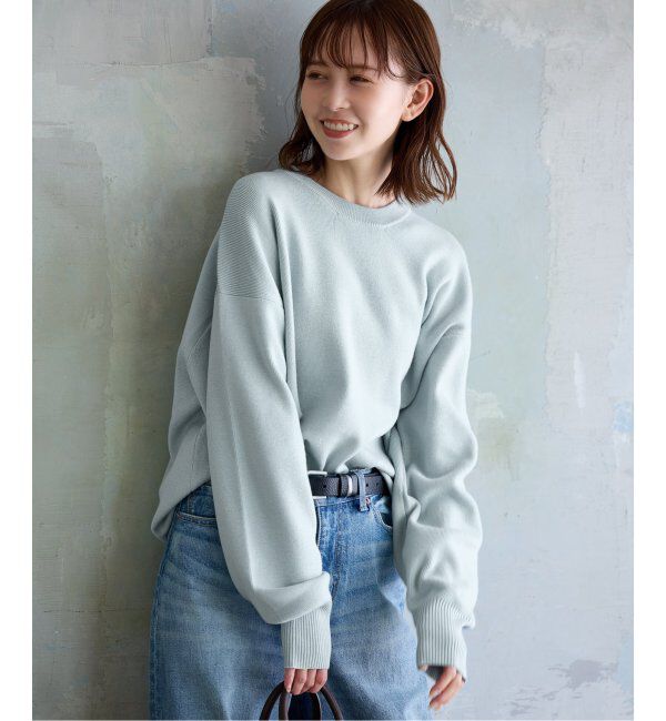 JOURNAL STANDARD「《WEB限定追加2》ウォッシャブルTEXBRIDクループルオーバー」|ニット・セーター|