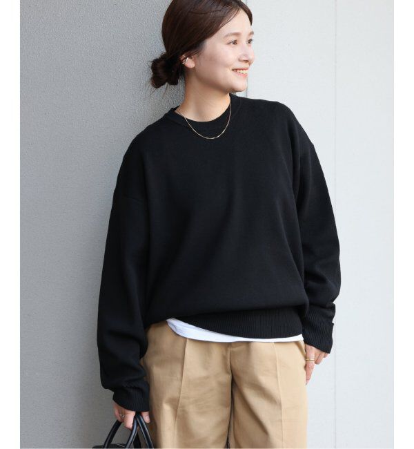 JOURNAL STANDARD「《WEB限定追加2》ウォッシャブルTEXBRIDクループルオーバー」|ニット・セーター|