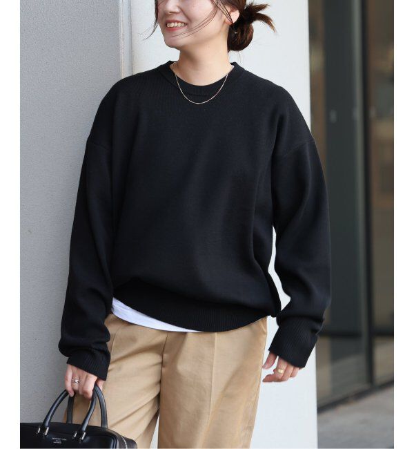 JOURNAL STANDARD「《WEB限定追加2》ウォッシャブルTEXBRIDクループルオーバー」|ニット・セーター|