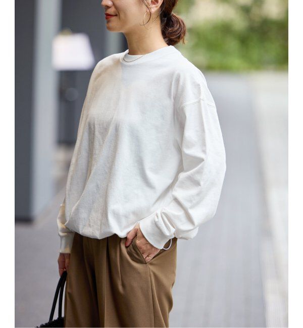 JOURNAL STANDARD「《追加》シャーリングロングスリーブTシャツ」|Tシャツ・カットソー|