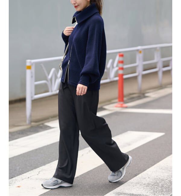 JOURNAL STANDARD「《追加5》ウールライクストレッチワイドパンツ」|その他|