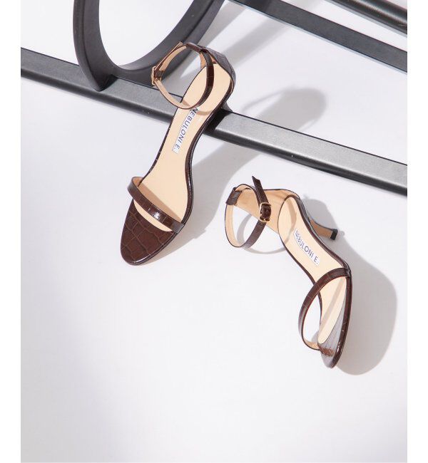 journal standard L'essage「【NEBULONI E. /ネブローニ】クロコカタオシ ワンストサンダル」|サンダル|