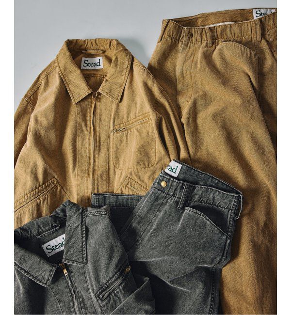 J.S.Homestead「J.S.Homestead / Stead ピグメントキャンバス フリスコパンツ」|その他|