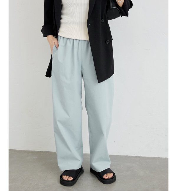 JOURNAL STANDARD「【撥水/接触冷感/洗える/UVカット】リネンナイロンストレッチワイドパンツ」|その他|