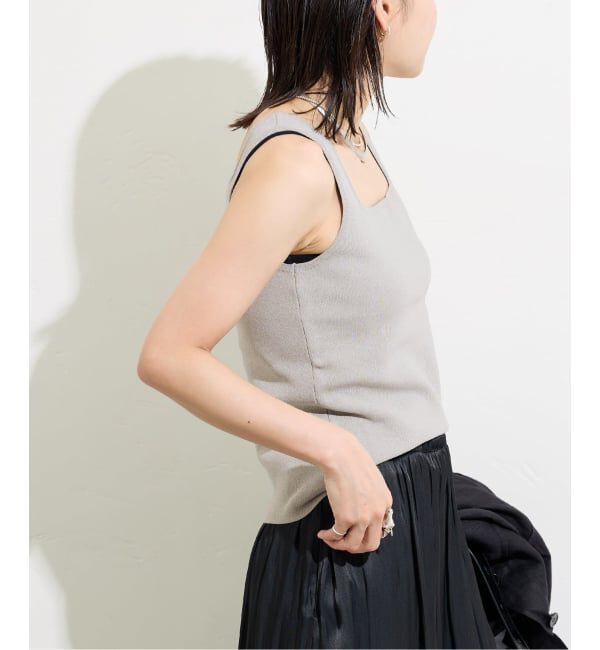 JOURNAL STANDARD「スクエアネックニットタンク」|タンクトップ|