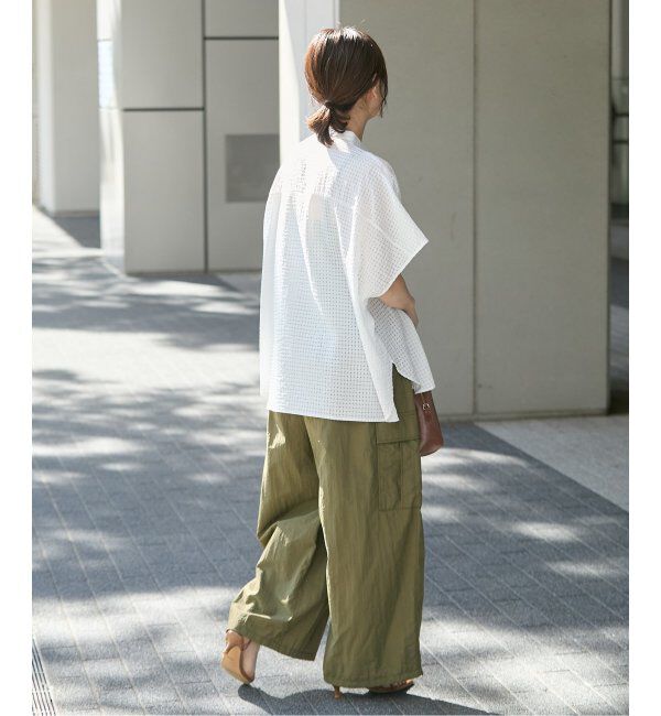 JOURNAL STANDARD「シアーチェックポンチョブラウス」|シャツ・ブラウス|