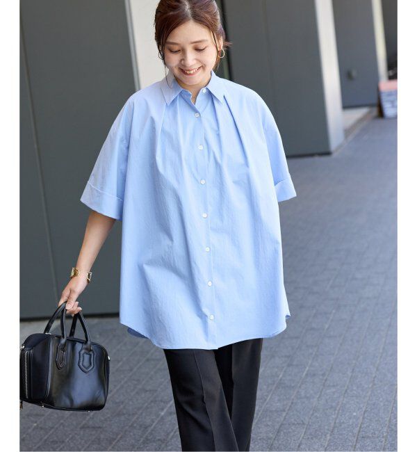 JOURNAL STANDARD「《追加》【＆FUNCTION】【接触冷感/UVカット】タイプライタービッグシャツ」|シャツ・ブラウス|