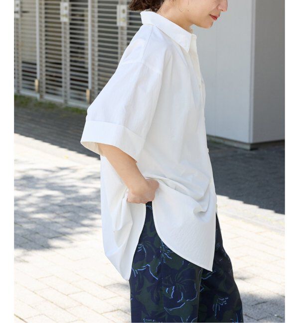 JOURNAL STANDARD「《追加》【＆FUNCTION】【接触冷感/UVカット】タイプライタービッグシャツ」|シャツ・ブラウス|