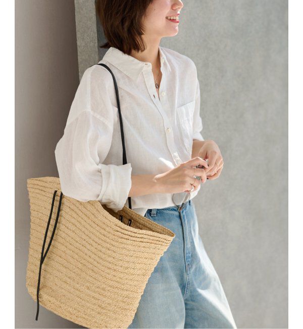 JOURNAL STANDARD relume「《追加2》手洗い可 / カラーリネンオーバーサイズシャツ」|シャツ・ブラウス|