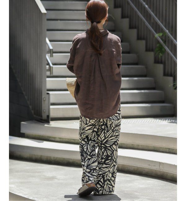 JOURNAL STANDARD relume「《追加2》手洗い可 / カラーリネンオーバーサイズシャツ」|シャツ・ブラウス|