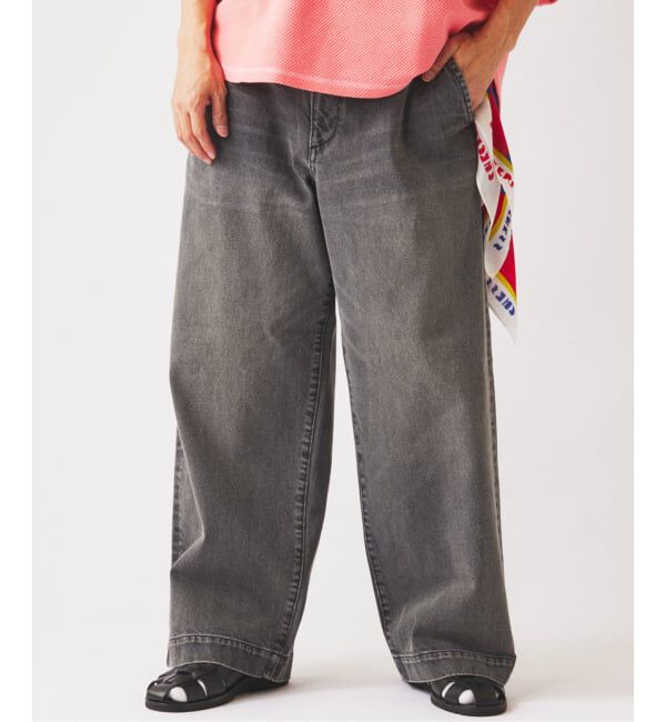 JOURNAL STANDARD relume「《予約》クラフトデニム 12oz ワイド デニム スラックス」|デニム|