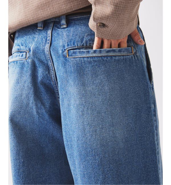 JOURNAL STANDARD relume「《予約》クラフトデニム 12oz ワイド デニム スラックス」|デニム|