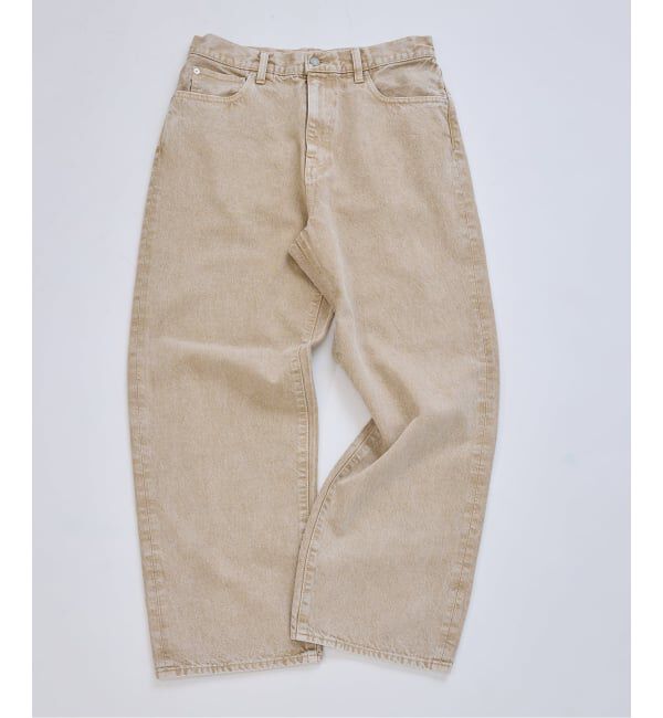 JOURNAL STANDARD relume「《予約》＜Relume Jeans＞コーンデニム カツラギ ワイドパンツ」|デニム|ベージュ B