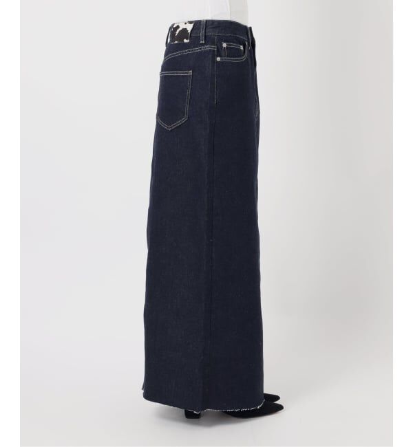 Oriens JOURNAL STANDARD「《追加予約》セルフカットロングデニムスカート」|スカート|