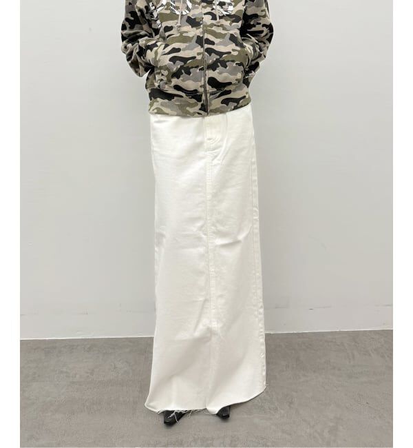 Oriens JOURNAL STANDARD「《追加予約》セルフカットロングデニムスカート」|スカート|