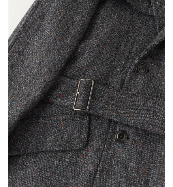 JOURNAL STANDARD「ts(s) / ティーエスエス Color Neps Tweed Trench Coat」|ステンカラーコート|