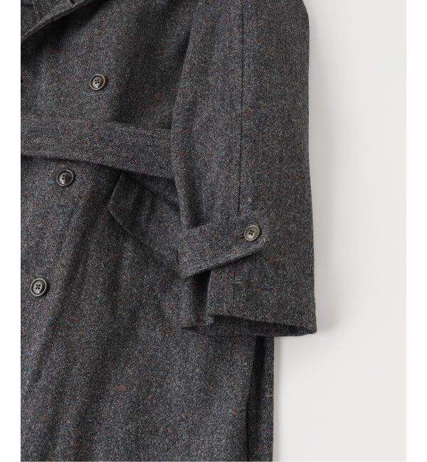 JOURNAL STANDARD「ts(s) / ティーエスエス Color Neps Tweed Trench Coat」|ステンカラーコート|