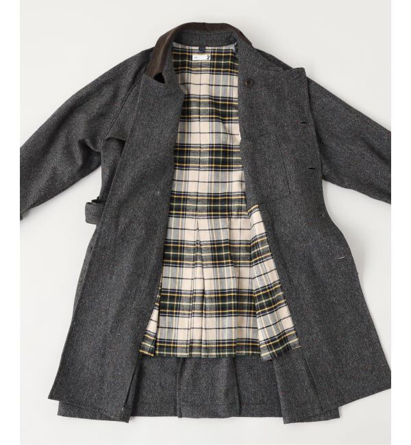 JOURNAL STANDARD「ts(s) / ティーエスエス Color Neps Tweed Trench Coat」|ステンカラーコート|