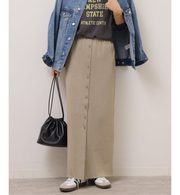 JOURNAL STANDARD relume「《予約》フロントボタンカットイージースカート」|スカート|