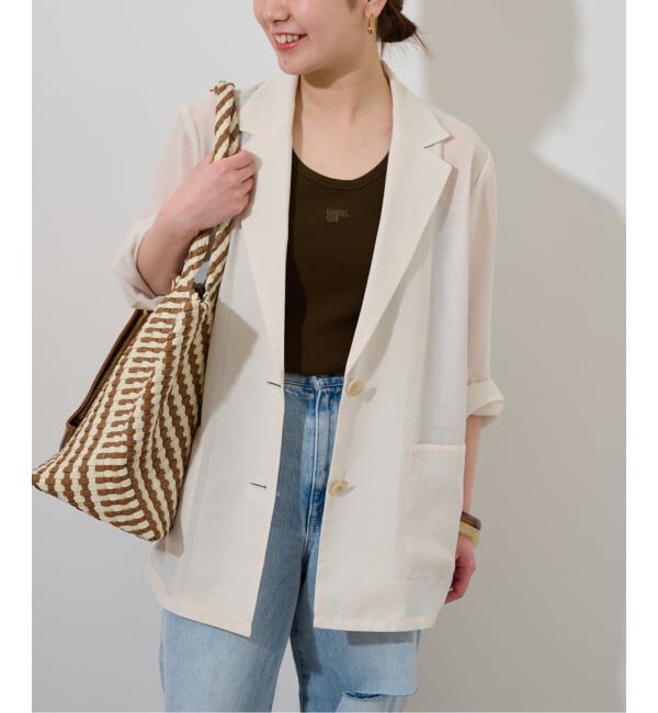 JOURNAL STANDARD relume「《追加予約》シングルシアージャケット」|テーラードジャケット|