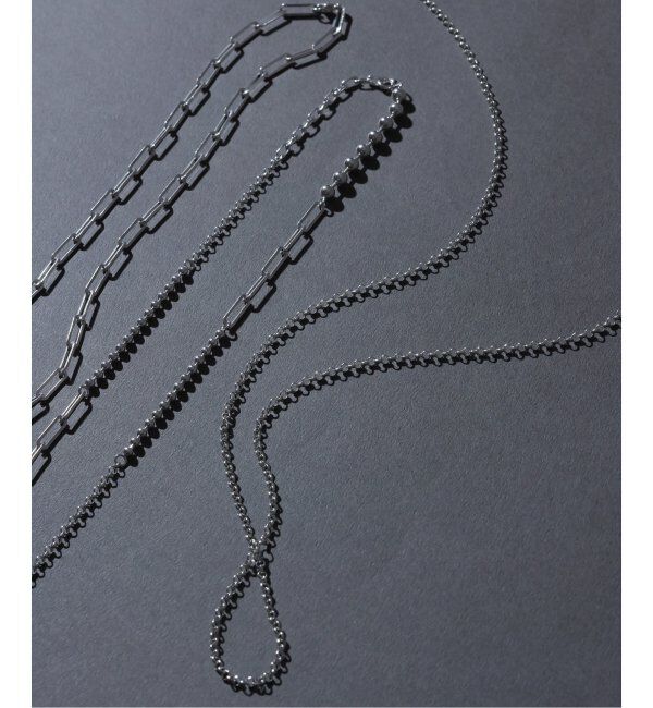 Spick and Span「【SAMH by LILAS】ミックスチェーン57cmネックレス SV」|ネックレス|